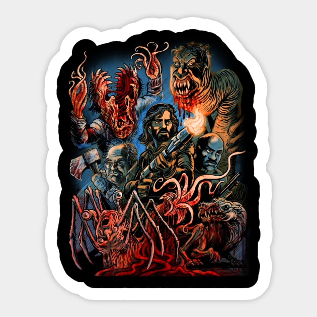 The Thing Sticker by BryanBaugh